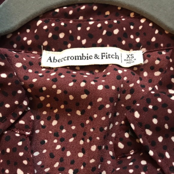 A&F Patterned Shirt Dress - Picture 2 of 13